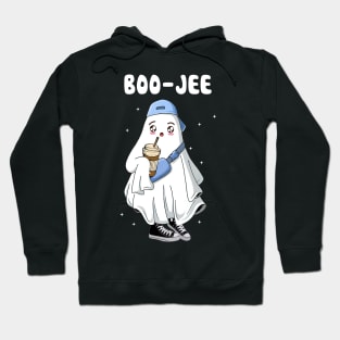 Spooky Season Cute Ghost Halloween Costume Boujee Boo-Jee Hoodie